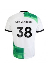 Fotbalové Dres Liverpool Ryan Gravenberch #38 Venkovní Oblečení 2023-24 Krátký Rukáv